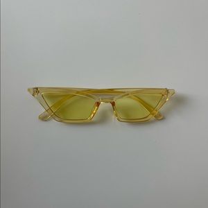 Yellow sunglasses